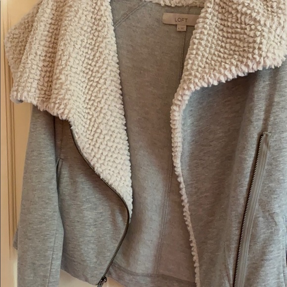 Loft Sweater Zip up - Picture 2 of 5